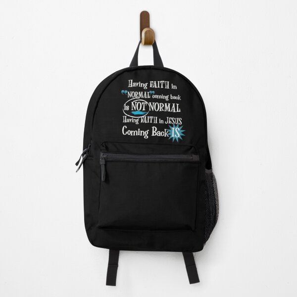 Item preview, Having Faith in Normal is not Normal..Faith in Jesus IS- Christian Tees, hoodies, etc. designed and sold by Brent Horton.