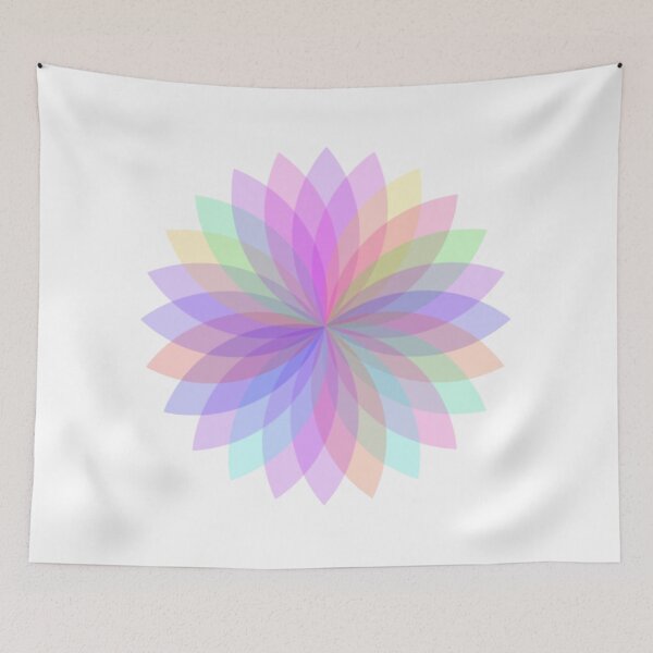 Item preview, "Flor iridiscente" designed and sold by ChristinesCo.