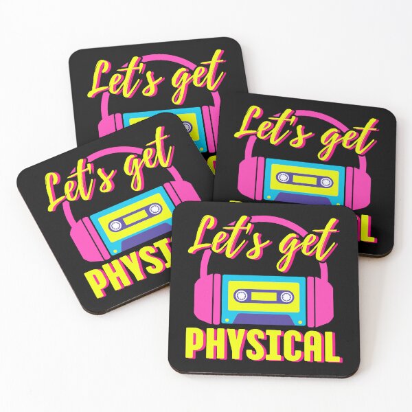 Item preview, Lets Get Physical 80s Costume Party Retro Eighties Workout 1980s designed and sold by AnyKitty.
