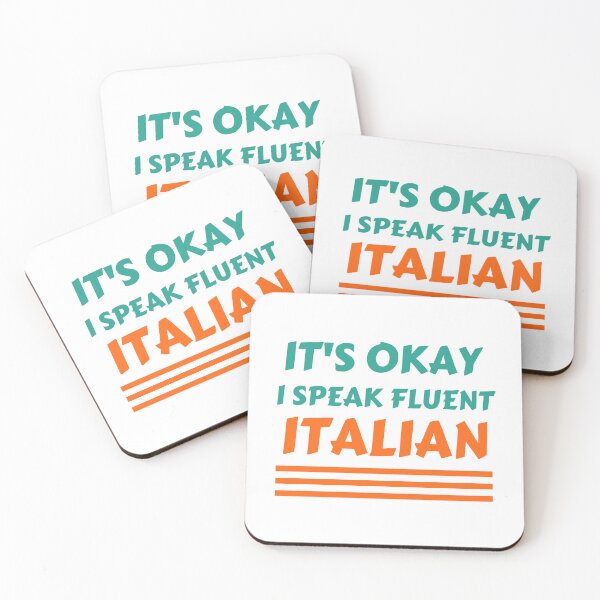 Item preview, its  Okay I Speak Fluent Italian designed and sold by SheIsAQueen.