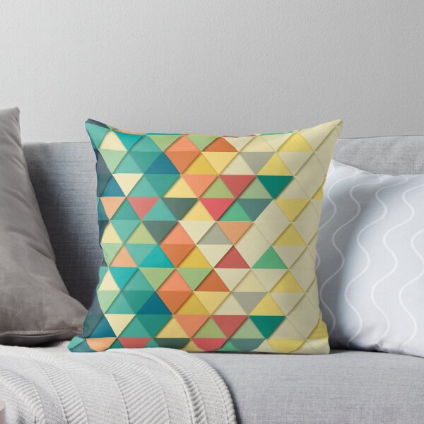 Item preview, Geometric Triangular Colorful Pattern  designed and sold by RgTeesDesigns.