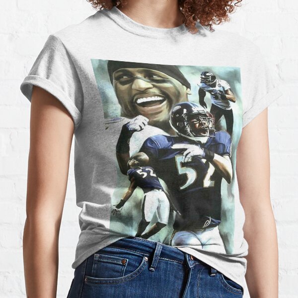 Baltimore Ravens Women's Ray Lewis White T-Shirt – Poor Boys Sports