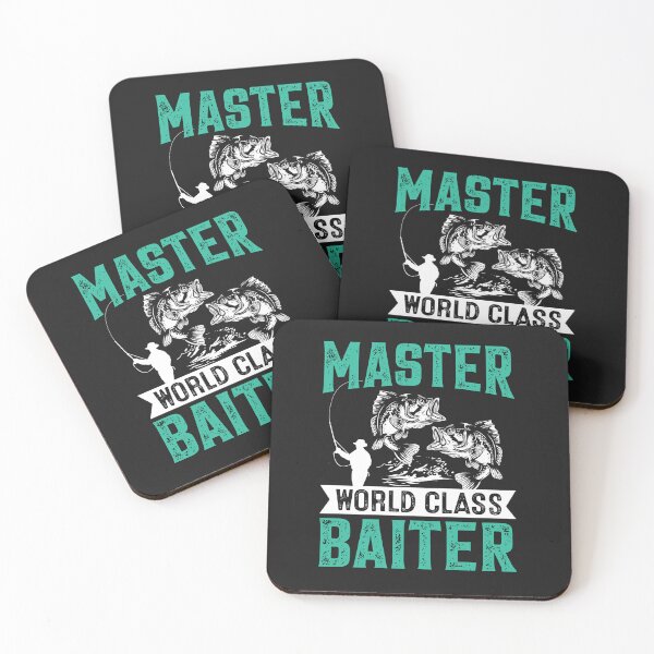 Item preview, World Class Master Baiter-funny fishing gift idea designed and sold by BRtisticDesigns.