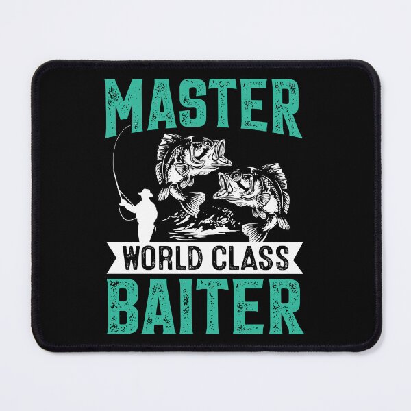 Item preview, World Class Master Baiter-funny fishing gift idea designed and sold by BRtisticDesigns.