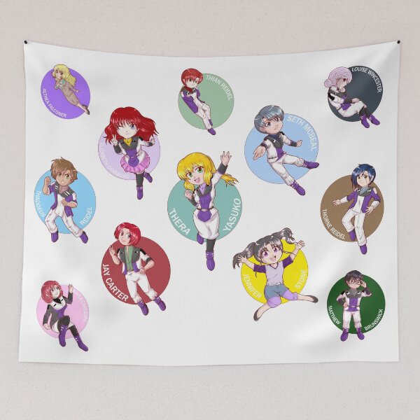Item preview, ASF Cast - Chibi designed and sold by lynearart.