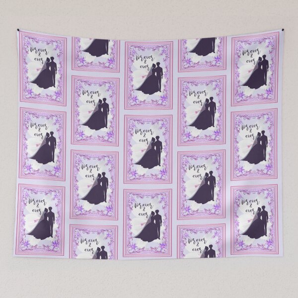 Item preview, Forever and Ever - Pink/Purple designed and sold by PawsitiveMum.
