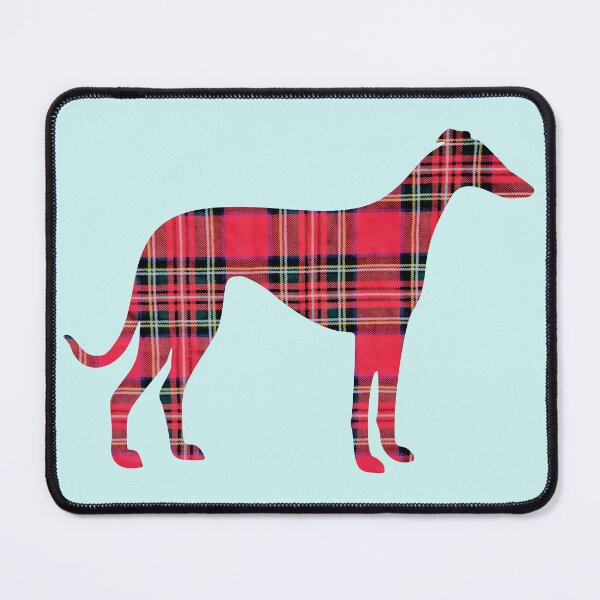 Item preview, Red Tartan Plaid Greyhound designed and sold by SpitfireLew.