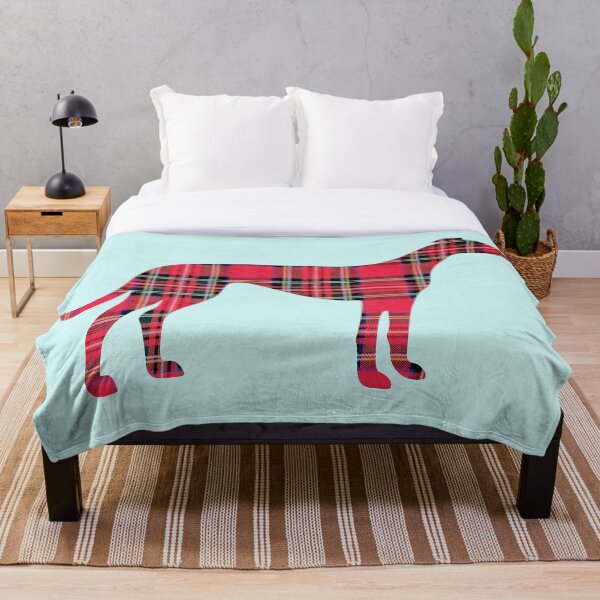 Item preview, Red Tartan Plaid Greyhound designed and sold by SpitfireLew.