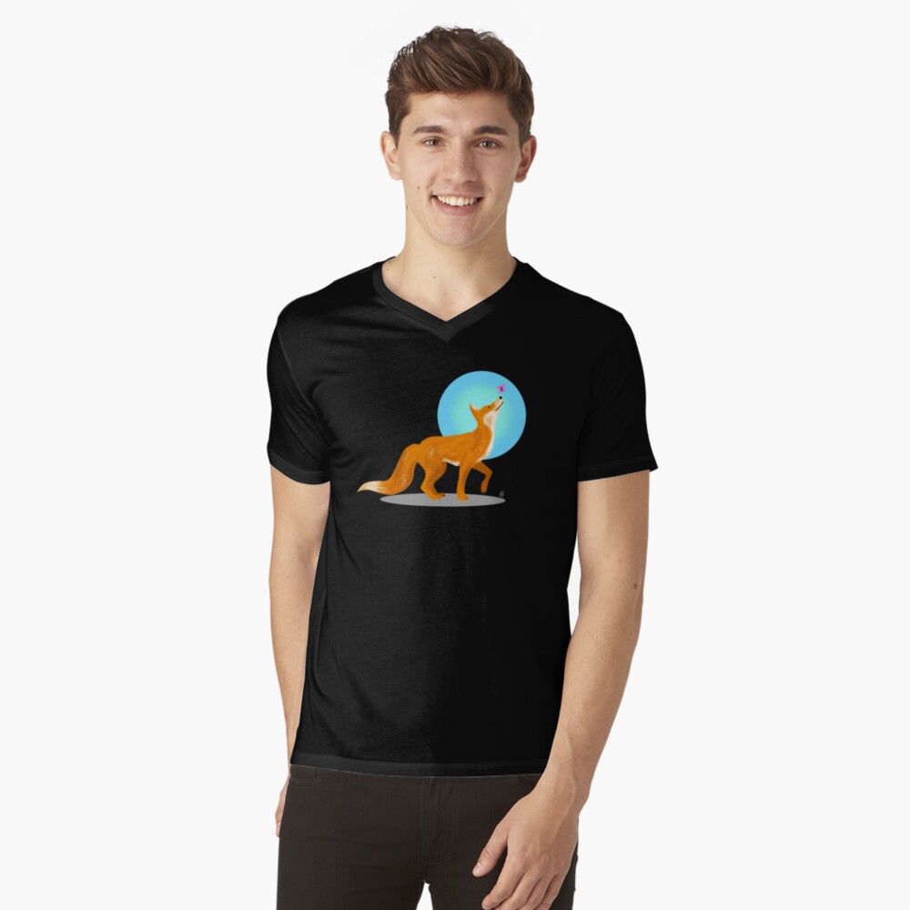 Item preview, V-Neck T-Shirt designed and sold by Wildharegrafix.