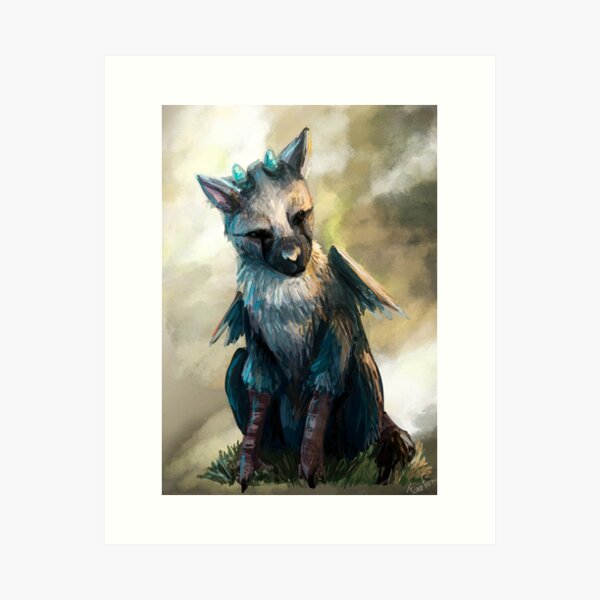 Trico - The Last Guardian Art Print