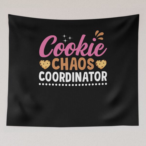 Item preview, Cookie Chaos Coordinator Shirt, Funny Cookie Dealer Gift Shirt, Baking Shirt, Funny Cookie Shirt, Cookie Lover Gift, It's Cookie Season Tee designed and sold by aymob.