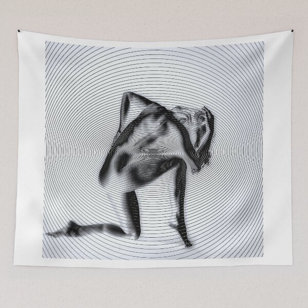 Item preview, Psycadelic Girl Good for Meditation and Yoga Lovers. designed and sold by Abstractdiva.