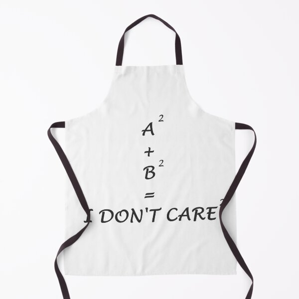 Item preview, A Squared + B Squared = I Don't Care Squared designed and sold by superchele.