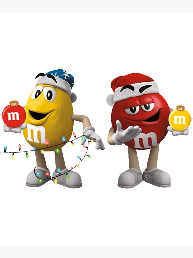 "m_amp_m_s red Merry Christmas " Poster for Sale by AlaskaCC73 Redbubble