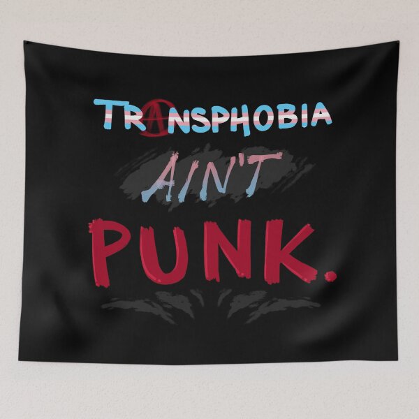 Item preview, Transphobia Ain’t Punk designed and sold by Venokitake.