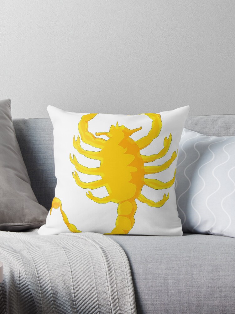 Drive Scorpio Ryan Gosling Jacket Movie GOLD  Throw Pillow for Sale by  Mitsuoo