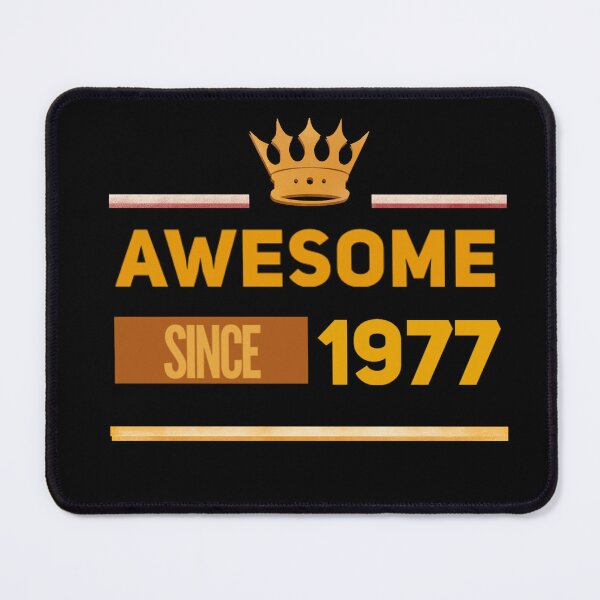 Item preview, Awesome since 1977 designed and sold by AW2 Designs.