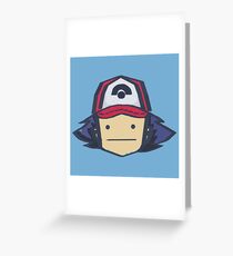 Ash - Pokemon Greeting Card