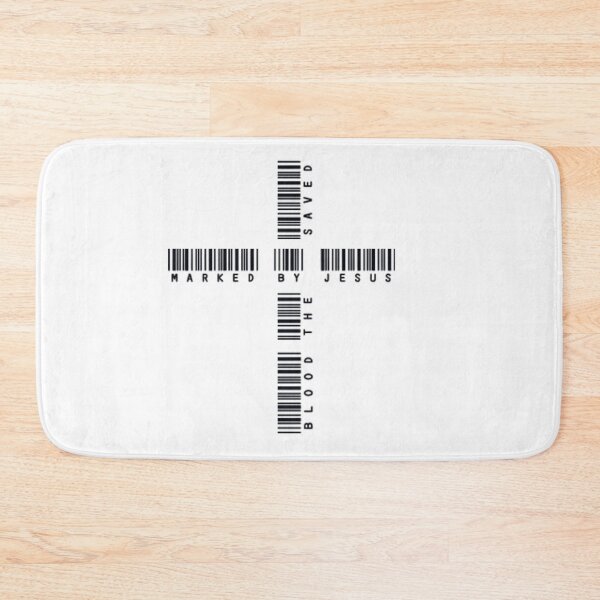 Item preview, MARKED BY JESUS Barcode Cross- Christian t-shirt, hoodie, youth, sweatshirts, etc. designed and sold by Brent Horton.