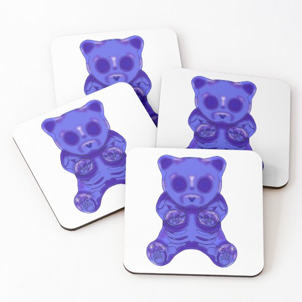 Item preview, Blue bear bones designed and sold by NumbSkullD.
