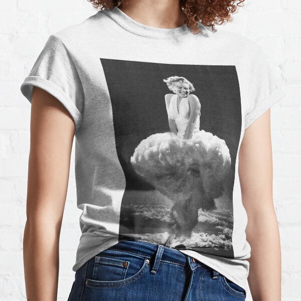 Bombshell - Marilyn Monroe / Mushroom Cloud Classic T-Shirt