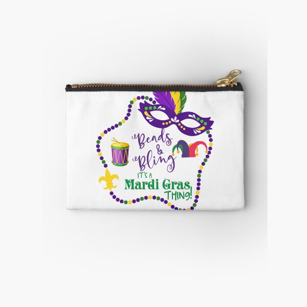 Item preview, Mardi Gras Beads & Bling It's a Mardi Gras Thing Cool designed and sold by R&BApparel.