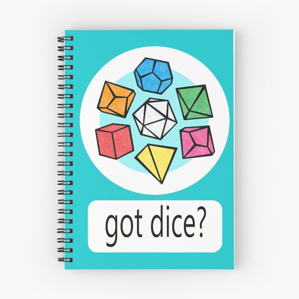 Item preview, ¿Tienes dados? designed and sold by SaltDream.