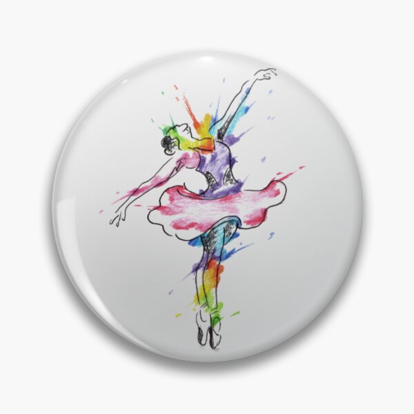 Artikelvorschau, Aquarell-Ballerina entworfen und verkauft von DesignsbyAW.