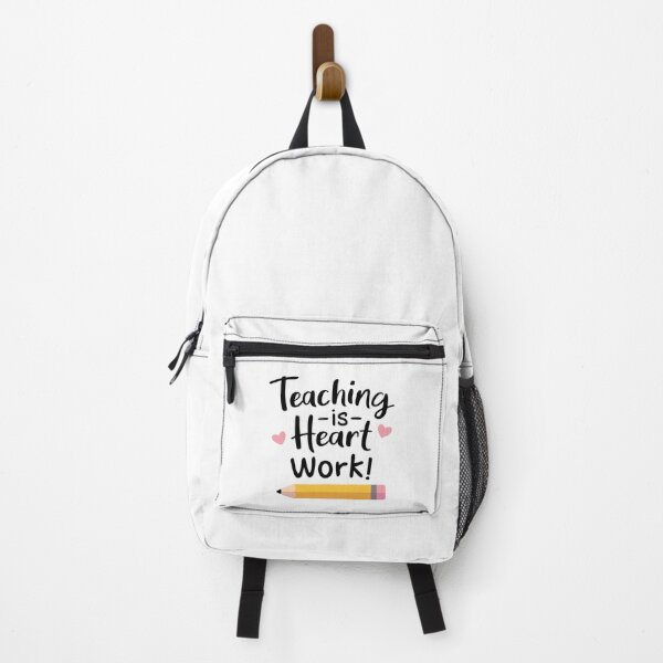 Item preview, Teaching Is Heart Work Quote designed and sold by rustydoodle.