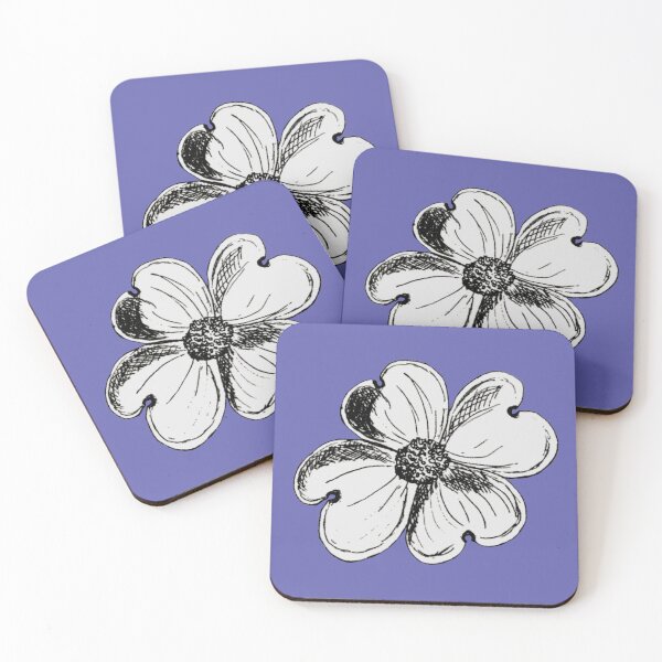Item preview, Very Peri Dogwood Flower designed and sold by Art-y-Son.