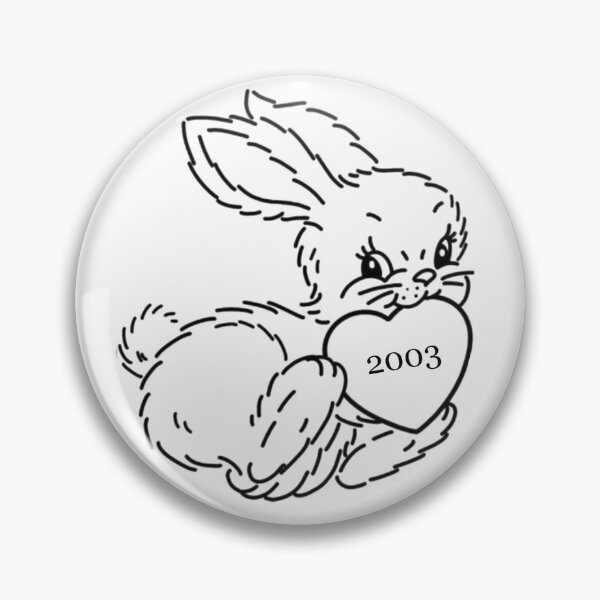 Item preview, 2003 love bunny sticker designed and sold by browniecat.