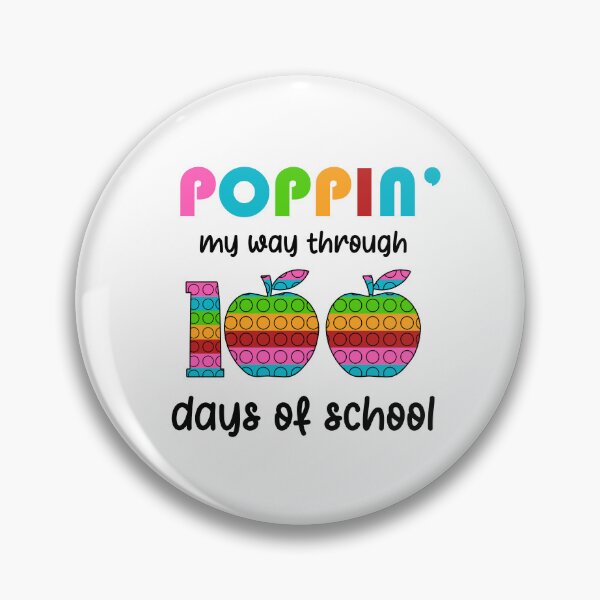 Item preview,  Poppin' My Way Through 100 Days of School I 100th Day School designed and sold by younghopes.
