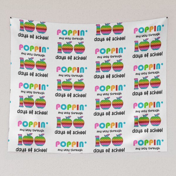 Item preview,  Poppin' My Way Through 100 Days of School I 100th Day School designed and sold by younghopes.