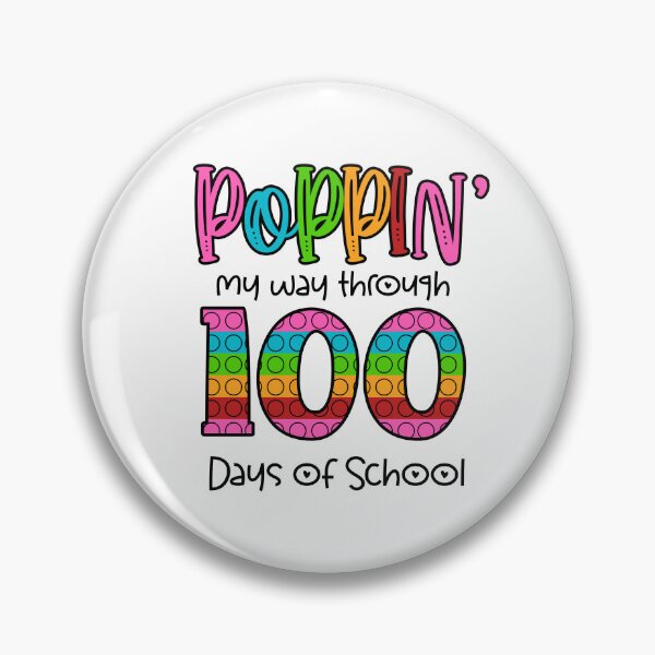 Item preview, Poppin' My Way Through 100 Days of School I 100th Day School designed and sold by younghopes.