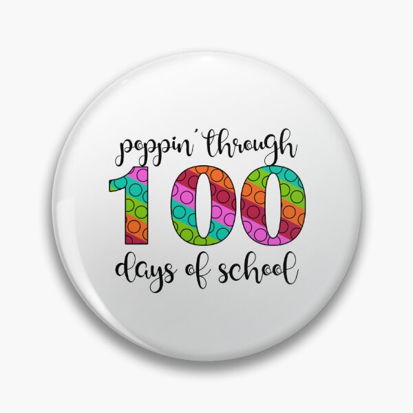 Item preview,  Poppin' Through 100 Days of School I 100th Day School designed and sold by younghopes.