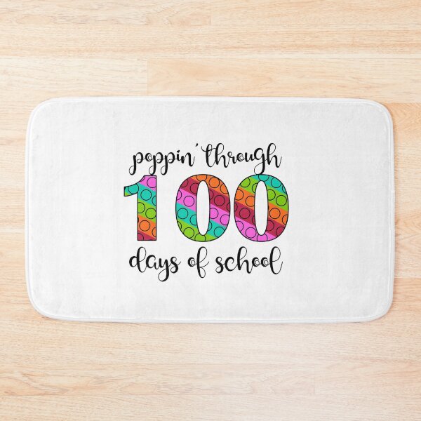 Item preview,  Poppin' Through 100 Days of School I 100th Day School designed and sold by younghopes.
