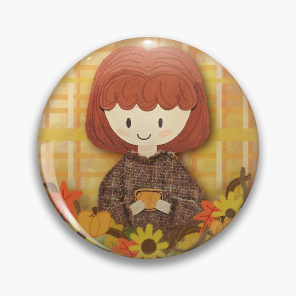 Item preview, Fall Coffee girl paper cut art designed and sold by Allison Scianna.