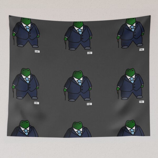 Item preview, Frog Boss Doodle designed and sold by tdoodles.