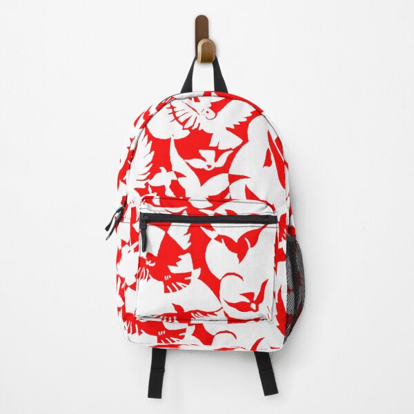 Item preview, Pigeons in Red and Transparent 1928 pattern and from the Rijksmuseum designed and sold by RyanCaudell.