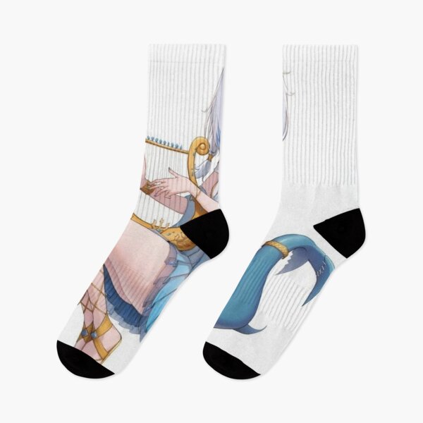 Item preview, Playing on harp || Gura designed and sold by AszaAri.