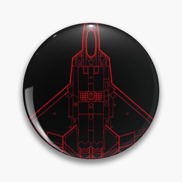 Item preview, Lockheed Martin F-22 Raptor - Red Lines designed and sold by FighterStyle.