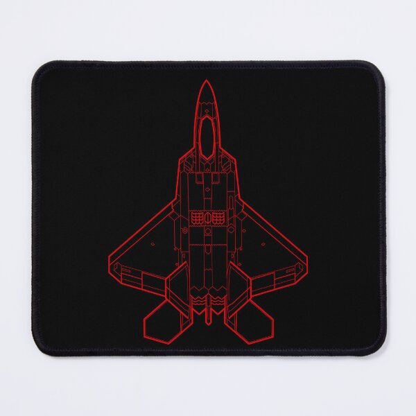 Item preview, Lockheed Martin F-22 Raptor - Red Lines designed and sold by FighterStyle.