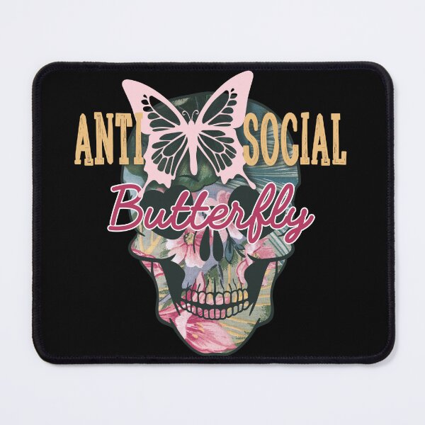 Item preview, Antisocial butterfly designed and sold by pnkpopcorn.