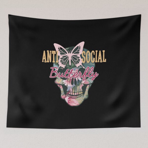 Item preview, Antisocial butterfly designed and sold by pnkpopcorn.