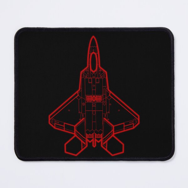 Item preview, Lockheed Martin F-22 Raptor - Red Lines - Glare designed and sold by FighterStyle.