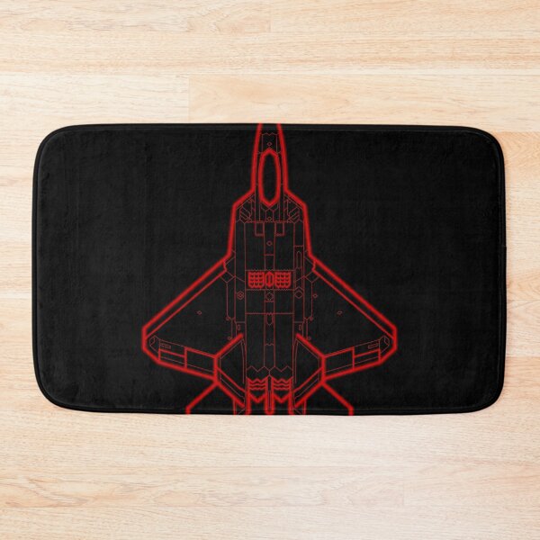 Item preview, Lockheed Martin F-22 Raptor - Red Lines - Glare designed and sold by FighterStyle.
