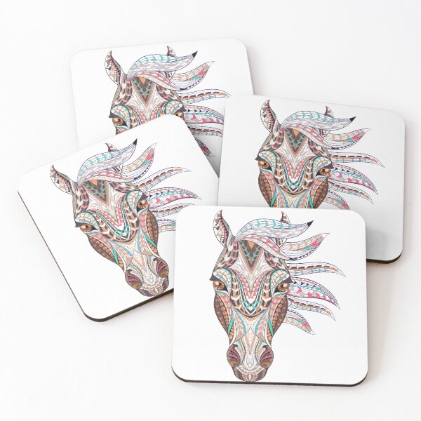 Item preview, Horses Head Colorful Design Nice Abstract Horses Heads for any Horse Lover. designed and sold by Abstractdiva.