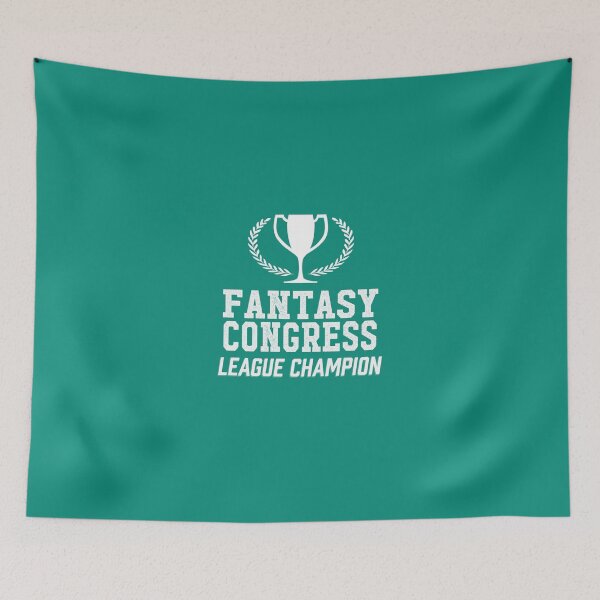 Item preview, Fantasy Congress League Champion Trophy Winner designed and sold by AlwaysAwesome.