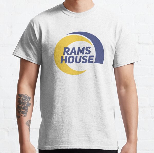 Funny even jesus loves the rams fan los angeles rams shirt