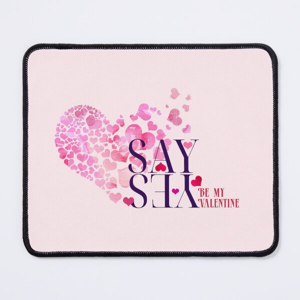 Item preview, Say Yes -Be my Valentine designed and sold by PixelGrafiks.